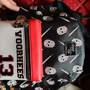 Bioworld Black and Red Backpack